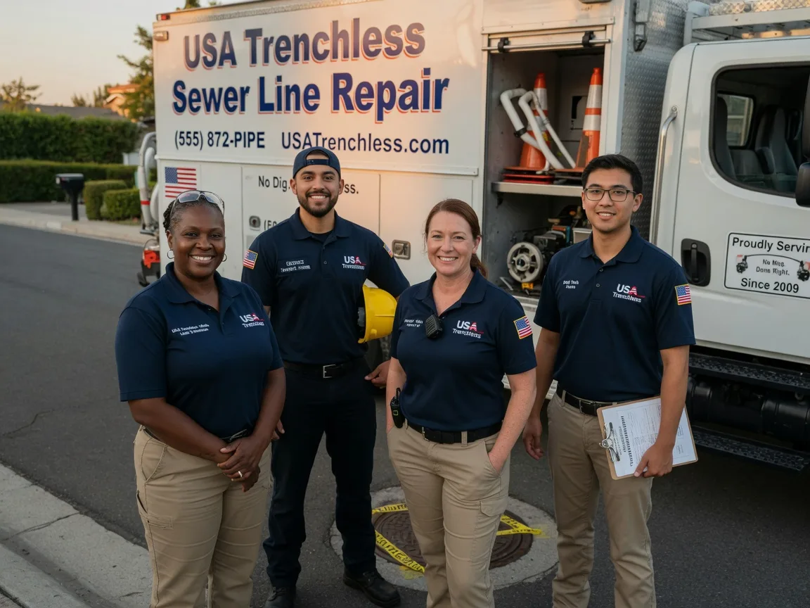 Sewer Line Repair company in Leggett, TX